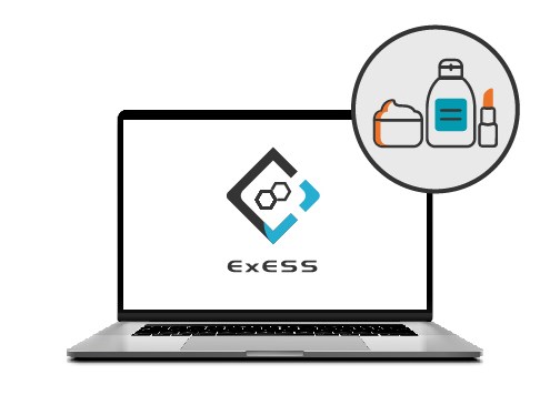 Módulo de productos cosméticos de ExESS